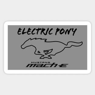 Mustang Mach-E - Electric Pony in Black Magnet